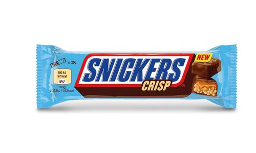 Default Snickers Bar Crisp Hi Protein 55g