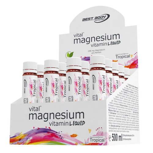 Best Body Nutrition Magnesium Shots 20x25ml, Best Body