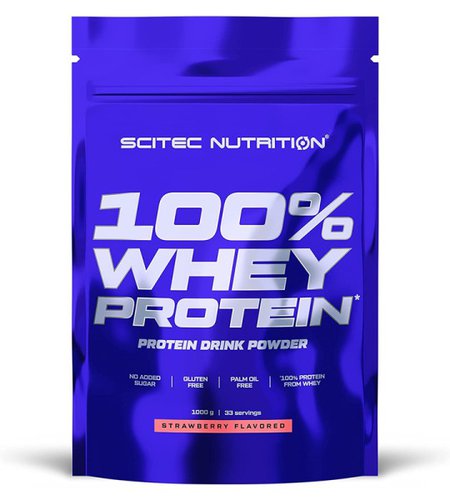 Scitec Nutrition 100 Whey Protein Bag 1000g, Scitec Nutrition