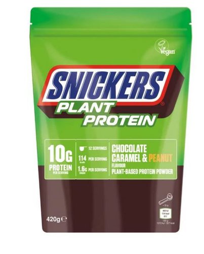 Default Snickers Plant Protein - MHD 27.09.23 420g