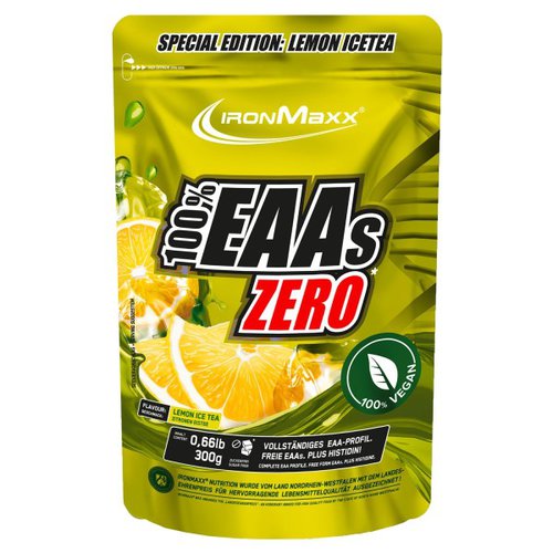 Ironmaxx 300g EAA Zero Tüte - MHD 30.04.2024, Nutrition