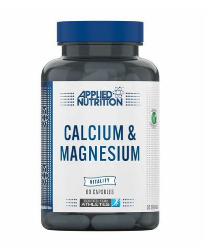 Applied Nutrition Calcium Magnesium 60 Caps, Applied Nutrition