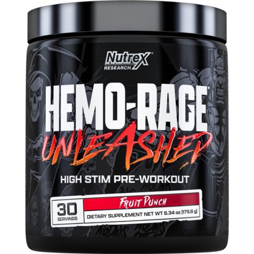 Nutrex Hemo-Rage Unleashed 179g, Research