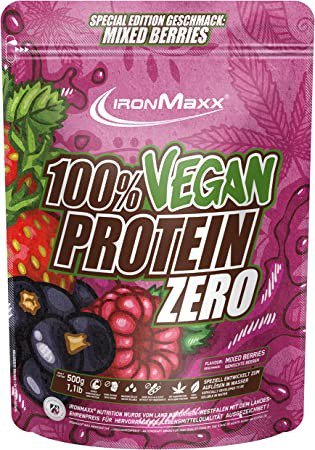 Ironmaxx 100 Vegan Protein Zero 500g, Nutrition