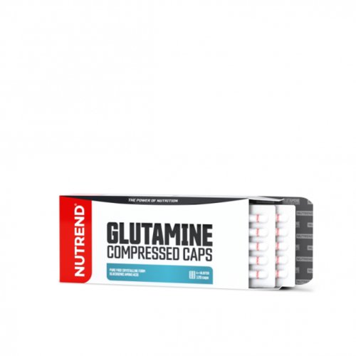 Nutrend Glutamine Compressed Caps 120 Caps, Nutrend15,