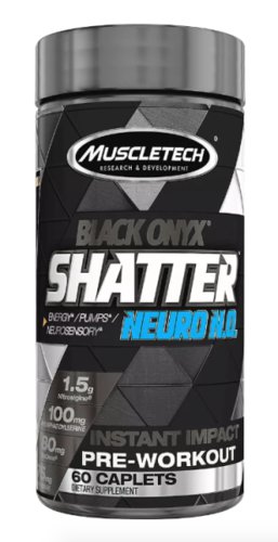 Muscletech SX-7 Black Shatter Booster 60 Caps, Muscletech