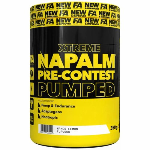 Fa Nutrition Napalm Pre-Contest Pumped 350g, FA Nutrition