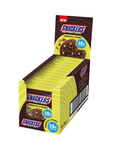 Default Snickers Protein Cookie Box 12x60g