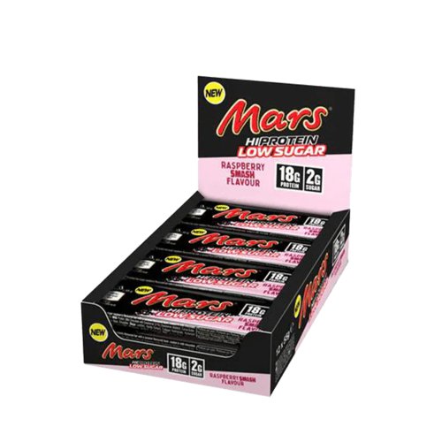 Default Mars Raspberry Low Sugar High Protein Box 12x55g