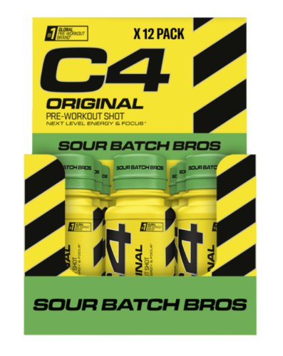 Cellucor C4 Shot Tray 12x60ml, Cellucor