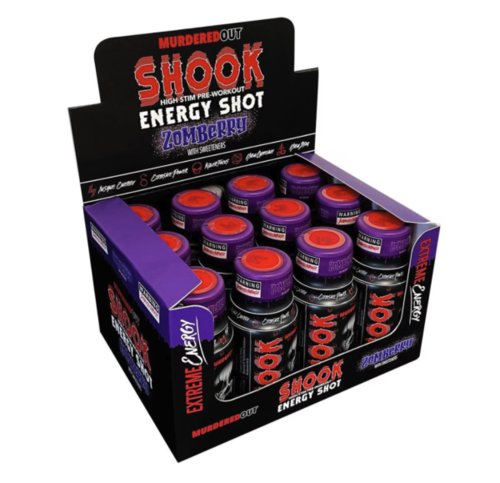 Default Murdered Out Shook Shot Tray 12x60ml