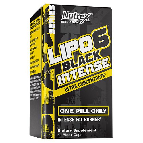 Nutrex Lipo 6 Black Intense 60 Caps, Nutrex