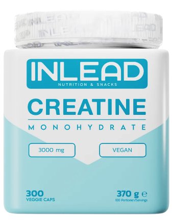 Inlead Nutrition Creatine Monohydrate Vegan 300 Caps, Inlead Nutrition