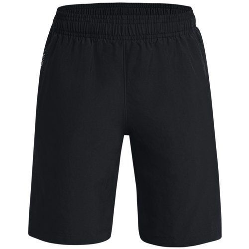 Under Armour Woven Graphic Shorts Jungen 006 - black/lime surge XL (160-170 cm)