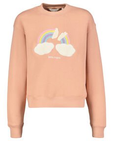Palm Angels Mädchen Sweatshirt RAINBOW CREWNECK