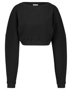 Saint Laurent Damen Sweatshirt CROPPED