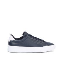 Tommy Hilfiger Herren Sneaker TH COURT BETTER LEATHER TUMBLED