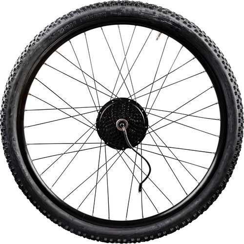 Zündapp Z808 Hinterrad mit 8-fach Kassette 27,5 Zoll 29 Zoll Ananda Motor Laufrad hinten Komplettrad Felge Kenda Reifen MTB Stollenprofil Rad