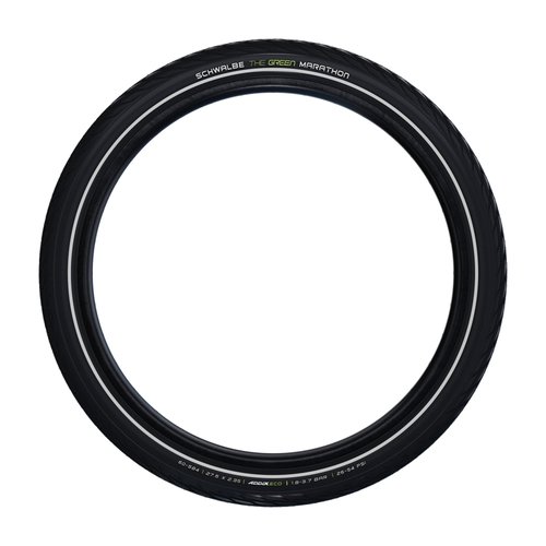 Schwalbe Green Marathon Fahrradreifen 28 Zoll Fahrraddecke Fahrradmantel Citybike Trekkingbike Drahtreifen Reflexstreifen Straßenprofil