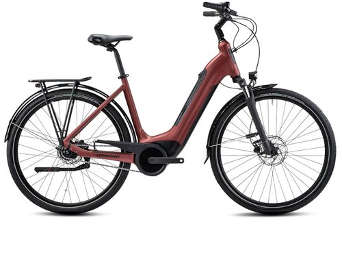 Winora Winora Sinus Tria N8f eco Trekking E-Bike (28" | 400Wh | samtrot matt) Größe: 61 cm