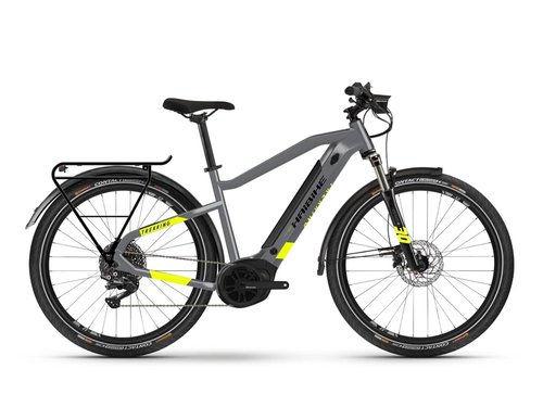 HAIBIKE Trekking 6 High (500 Wh) E-Bike 27.5'' (grau / neon