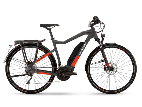 HAIBIKE Haibike SDURO Trekking S 9 High (500 Wh) E-Bike 28'' (anthrazit / rot)