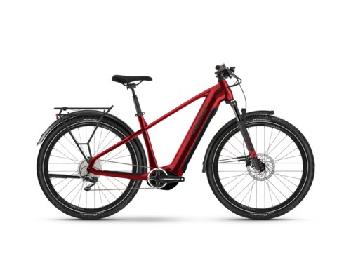 Haibike Haibike High Trekking 5 E-Bike (27,5" | 720Wh Yamaha PW-S2 | feuerrot / schwarz) Größe: 45 cm