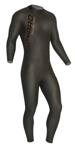 Camaro Blacktec Herren Overall Fullsuit Speedskin Triathlon Neoprenanzug Schw...