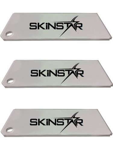 Skinstar Ski Wachs Abziehklinge Plexiklinge 3mm - 3er Set