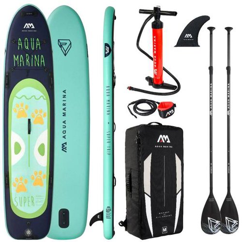 Aqua Marina Inflatable Super Trip Family SUP Stand Up Paddle Board Surf ISUP SET