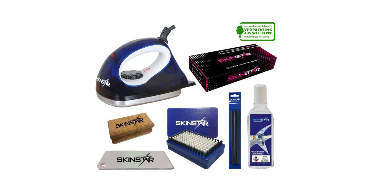 Brosse à Cire Pour Ski Et Snowboard – Kit De Nettoyage Et Polissage Avec 3 Types De Poils