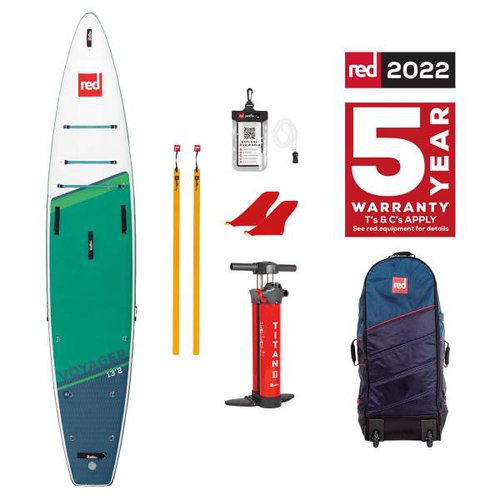 Red Paddle Co 13'2" VOYAGER MSL Stand Up Paddle Board SUP aufblasbar