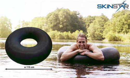 Skinstar Tube Schwimmring LKW-Schlauch Ø 115cm Reifen Ring Snowtube Bob
