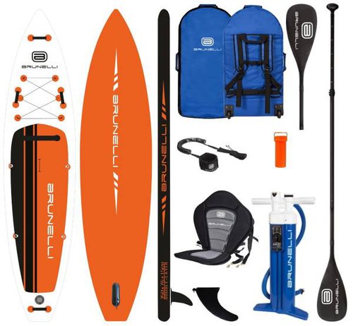 Brunelli 11.6 Premium Touring SUP Board Cruiser Stand Up Paddle 350cm