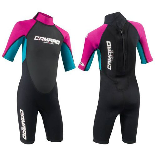 Camaro Juniors Flex Shorty REVO Girl 3/2mm Youth Kinder Neopren Schwimmanzug