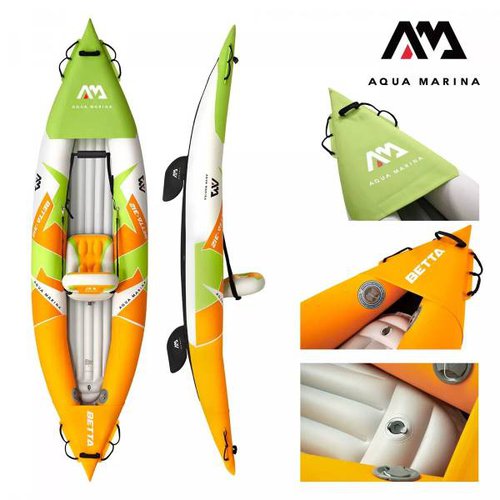 Aqua Marina Betta Kayak Inflatable aufblasbar Kanu Tourenkajak Kajak 312cm
