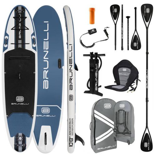 Brunelli 10.8 Windsurf Woven X Fusion Double Layer SUP Board Stand Up Paddle Set