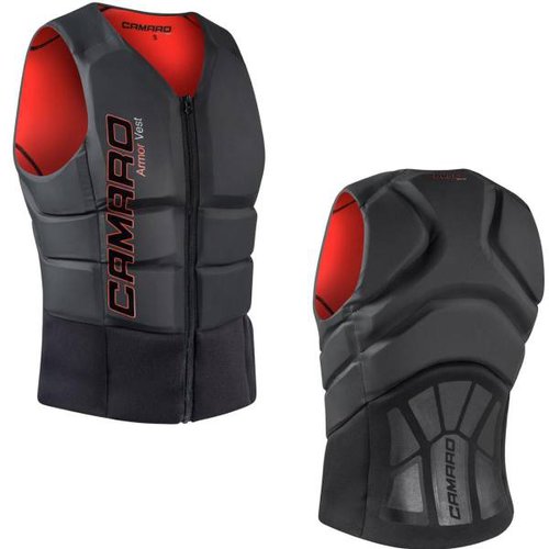 Camaro ARMOUR 4.0 Neopren Weste Prallschutz Oberteil Wakeboard Kite Wasserski...