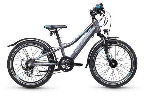 S'cool e-troX 20 7-Gang E-Bike Grau Modell 2024