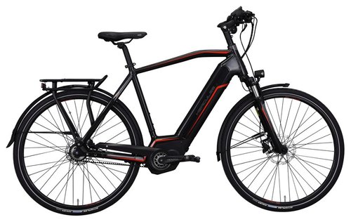 Hercules Futura Sport I-F8 E-Bike Schwarz Modell 2019