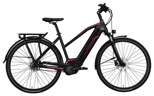 Hercules Futura Sport I-F8 E-Bike Schwarz Modell Auslaufmodell