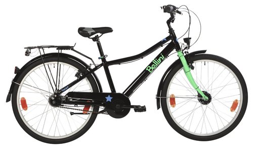 Bellini Luca 7 Kinderfahrrad Schwarz Modell 2023