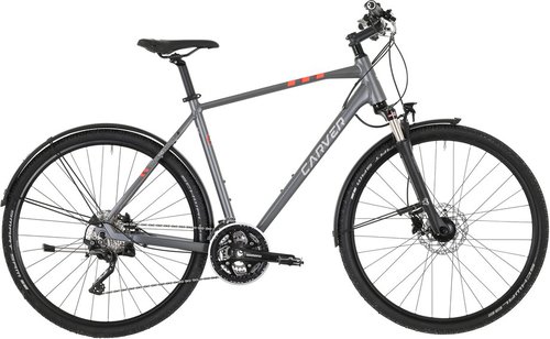 Carver Cinos Street 140 Crossbike Grau Modell 2023