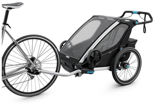Thule Chariot Sport 2 Fahrradanhänger ""Black Edition"" Fahrradanhänger Schwarz Modell 2019