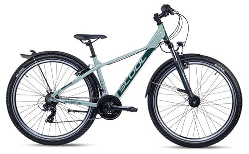 S'cool troX EVO 27,5 21-Gang Jugendfahrrad Grün Modell 2023