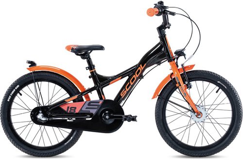 S'cool XXlite Street 18 3-Gang Kinderfahrrad Schwarz Modell 2023