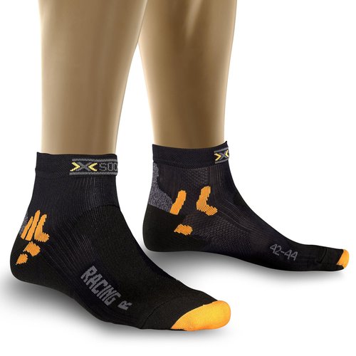 X-Socks Man Bike Racing Socken Schwarz 35-38