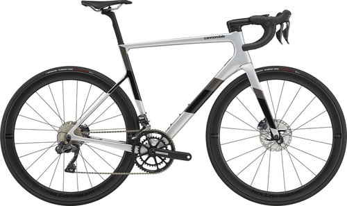 Cannondale SuperSix EVO Carbon Disc Ultegra Di2 Silber Modell