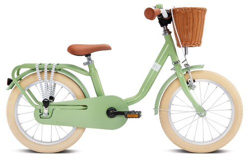 Puky Steel Classic 16 Kinderfahrrad Grün Modell 2023