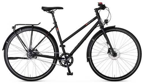 VSF-fahrradmanufaktur T-500 Disc Citybike Schwarz Modell 2021